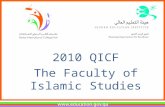 2010 QICF The Faculty of Islamic Studies. Welcome to The Faculty Of Islamic Studies 2.