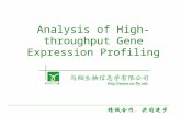 Analysis of High-throughput Gene Expression Profiling.
