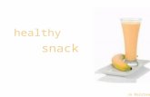 Healthy snack Jo Dalstead. Mango Banana coconut SMOOTHIESMOOTHIE &