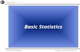 OSSS Process ManagementCopyright OpenSourceSixSigma.com Basic Statistics.