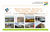 Renewable Cities Conference, Head of the District o.d. – senior adviser - Mr. Bertram Fleck, May 2015, Vancouver Rhein-Hunsrück District - from energy.