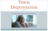 BY: JAYDEN WORMELL & JENA SCOTT Teen Depression. Question 1 Depression is a choice. True or False.