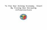 To Fix Our Ailing Economy, Start By Fixing Our Decaying Infrastructure.