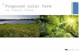 + Proposed solar farm at Court Farm 1. + Introduction Officials, Developer and Consultants 2 Officials Richard Mann (Chair, Llangan Community Council)