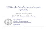 Winter 2008CS244a Handout 101 CS244a: An Introduction to Computer Networks Handout 10: Link Layer CSMA/CD, Ethernet, Token Passing Nick McKeown Professor.