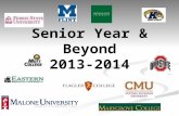 Senior Year & Beyond 2013-2014. High School Counselors  Crisis Counseling  Group Counseling  Career Counseling  Academic Counseling  Individual Counseling.