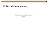 Cultural Competency Global Health Fellowship 2012.