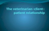 DOKTER DOKTER HEWAN Veterinarian–Client–Patient relationship. satisfying the client, caring for the animal and promoting professional fulfilment. The.