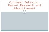 UIB Consumer Behavior, Market Research and Advertisement.
