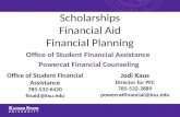 Scholarships Financial Aid Financial Planning Office of Student Financial Assistance Powercat Financial Counseling Office of Student Financial Assistance.