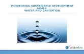 MONITORING SUSTAINABLE DEVELOPMENT GOALS WATER AND SANITATION.