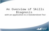 An Overview of Skills Diagnosis with an application to a Standardized Test.