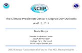 The Climate Prediction Center’s Degree Day Outlooks April 18, 2013 David Unger Climate Prediction Center NOAA/NWS/NCEP College Park, Maryland david.unger@noaa.gov.