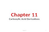 Chapter 11 Carboxylic Acid Derivatives 1Chapter 11.