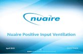 Nuaire Positive Input Ventilation Daniel Evans April 2015.