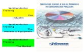 Semiconductor Training The Industry Insert Conax Semi Brochure Semiconductor Training The Market Semiconductor Training The Process & Equipment.