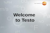 Welcome to Testo. 2/36Testo AG, Energy Efficiency in Buildings, Ljubljana - Monday, 02.04.2012 Testo AG in brief Founded 1957 more than 2300 staff worldwide.