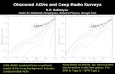 Obscured AGNs and Deep Radio Surveys D.R. Ballantyne Center for Relativistic Astrophysics, School of Physics, Georgia Tech AGN dN/dS predicted from a.