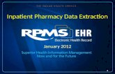 January 2012 Inpatient Pharmacy Data Extraction 1.