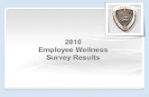 Staff participation in the survey: The 2010 Wellness Survey was completed by 1,035 staff. At that time DOC had 4,450 employees. DOC’s research staff report.