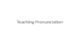 Teaching Pronunciation. Aims of the unit 1. What role does pronunciation play in language learning? 2. What is the goal of teaching pronunciation? 3.