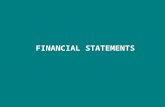 FINANCIAL STATEMENTS. Income Statement Common Size Income Statement Balance Sheet Common Size Balance Sheet Statement of Cash Flows.