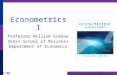Part 15: Generalized Regression Applications 15-1/46 Econometrics I Professor William Greene Stern School of Business Department of Economics.