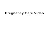 Pregnancy Care Video. A female village health worker (VHW) and a woman in the first month of pregnancy are talking. VHW on screen: Congratulations!!!!