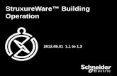 1 StruxureWare™ Building Operation 2012.05.01 1.1 to 1.3.