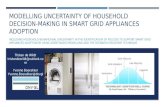 MODELLING UNCERTAINTY OF HOUSEHOLD DECISION- MAKING IN SMART GRID APPLIANCES ADOPTION INCLUDING HOUSEHOLD BEHAVIOURAL UNCERTAINTY IN THE IDENTIFICATION.