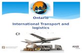 Ontario International Transport and logistics Chapter 1 - Logistics.