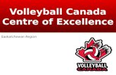 Volleyball Canada Centre of Excellence Saskatchewan Region.