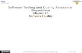 Software Testing and QA Theory and Practice (Chapter 17: Software Quality) © Naik & Tripathy 1 Software Testing and Quality Assurance Theory and Practice.
