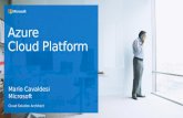 Azure Cloud Platform Mario Cavaldesi Microsoft Cloud Solution Architect.