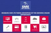 ENABLING SME’s TO TAKING ADVANTAGE OF THE GROWING ONLINE OPPORTUNITY.