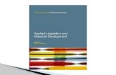 Chapter11 of applied linguistics and material development Presenting by: Mohsen Saberi, Nastaran Rashidi.