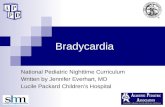Bradycardia National Pediatric Nighttime Curriculum Written by Jennifer Everhart, MD Lucile Packard Children’s Hospital.
