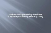 Software Engineering Institute Capability Maturity Model (CMM)