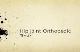 Hip Joint Orthopedic Tests. Iliac Crest, ASIS, & AIIS.