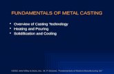 ©2002 John Wiley & Sons, Inc. M. P. Groover, “Fundamentals of Modern Manufacturing 2/e” FUNDAMENTALS OF METAL CASTING Overview of Casting Technology Heating.
