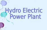 In hydroelectric power station potential and kinetic energy of stored water is converted into electric energy.  For hydro power station factors like.