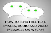 Steps to sending messages on WeChat 1 Go to the ‘contact’.