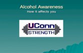 Alcohol Awareness How it affects you. What is alcohol?  Ethyl alcohol or ethanol  Psychoactive drug  Fermented yeast, sugar, and starches.