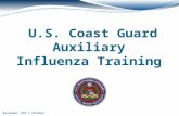 Reviewed, DIR-T USCGAUX. 2 Lesson 1: Influenza Types and Symptoms.