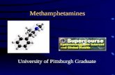 Methamphetamines University of Pittsburgh Graduate.