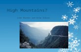 High Mountains? Luke Barnes and Drew Osburn. The High Mountains.