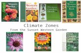 Climate Zones From the Sunset Western Garden Book.