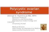 Ahmad O. Hammoud MD, MPH Assistant Professor Obstetrics and Gynecology Reproductive Endocrinology and Infertility University of Utah Medical Director Utah.