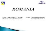 Elena TANE - EURES Adviser e-mail: Elena.Tane@ot.anofm.ro; Olt County Agency for Employment ot_eures@ajofm.anofm.ro.
