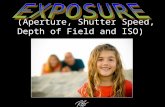 (Aperture, Shutter Speed, Depth of Field and ISO).